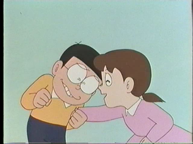 nobita and shizuka kissing veiodes